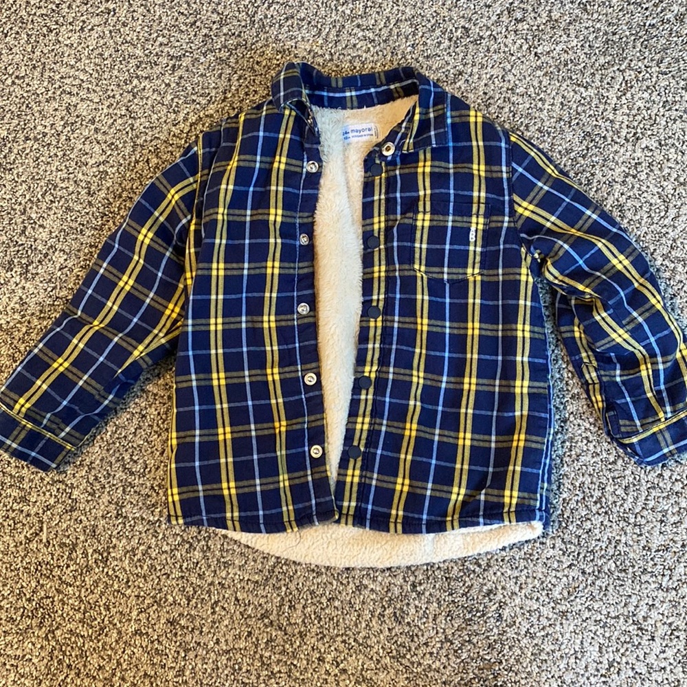 Mayoral 24 Month Shacket. EUC. No tears or stains. Like new.
